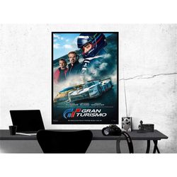 gran turismo movie poster 2023 film, room decor,