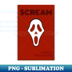 scream film by was craven - professional sublimation digital download - stunning sublimation graphics