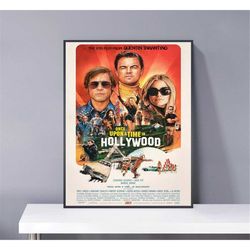 once upon a time in hollywood movie poster
