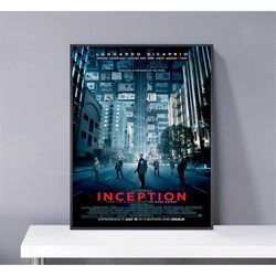 inception leonardo dicaprio 2010 movie poster pvc package