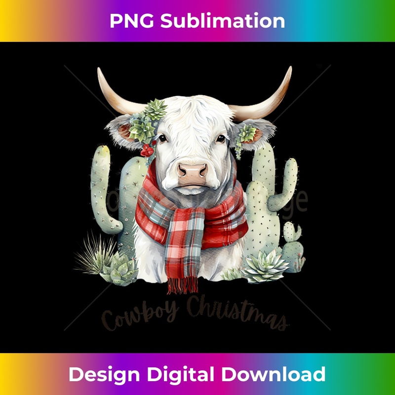 XW-20231120-1538_CHRISTMAS, XMAS, COWBOY CHRISTMAS, BLACK, COW Tank To 1156.jpg
