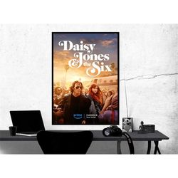 daisy jones the six poster, room decor, home