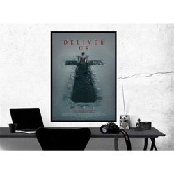 deliver us movie poster 2023 film, room decor,