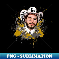 post malone rapper - creative sublimation png download - defying the norms