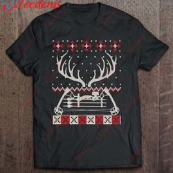 bow hunter ugly christmas sweater archery deer hunting shirt, christmas t-shirts ladies  wear love, share beauty