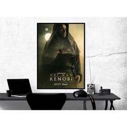 star wars obi wan kenobi poster, room decor,