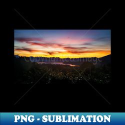 Sunset landscape photography  sky colors - Creative Sublimation PNG Download - Capture Imagination with Every Detail