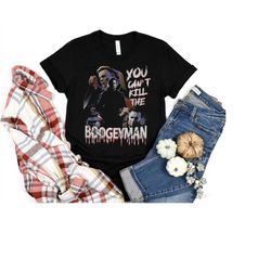 you can't kill the boogey man shirt, michael myers shirt, halloween movie shirt, scary halloween tee, boogeyman 90's hor