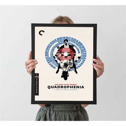 quadrophenia classic movie poster, a4 a3 a2 a1,