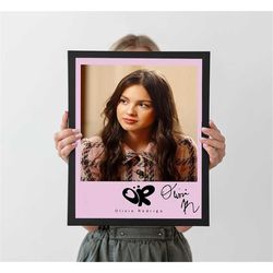 olivia rodrigo poster, autumn home decor, a4 a3