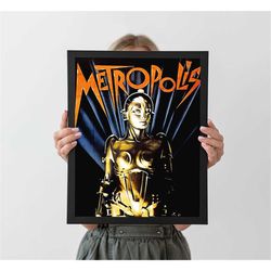 metropolis classic movie poster, a4 a3 a2 a1,