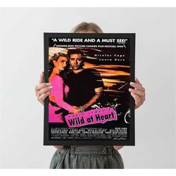 wild at heart (1990) d.lynch movie poster, a4