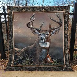 deer hunting bi100904q quilt