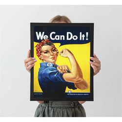we can do it poster, a4 a3 a2