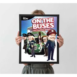 on the buses tv show poster, vintage tv