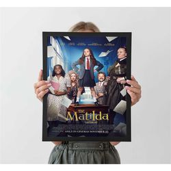 matilda the musical movie poster, a4 a3 a2