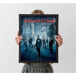 inception poster, autumn home decor, a4 a3 a2
