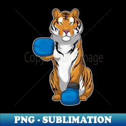 tiger boxer boxing gloves - decorative sublimation png file - perfect for personalization