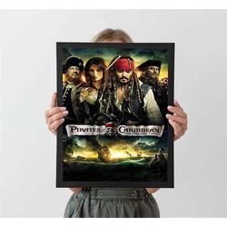pirates of the caribbean poster, a4 a3 a2