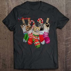 cats christmas shirt funny ornaments pajama family gift shirt, funny christmas shirt ideas for family wear love, share