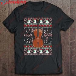cello ugly christmas shirt holiday orchestra band shirt, christmas shirts mens sale  wear love, share beauty