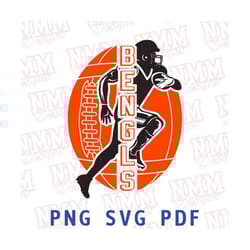bengals sports svg retro team shirt football file sports school vinyl digital cut file for cricut silhouette
