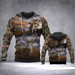 lkh deer hunting 3d hoodie print