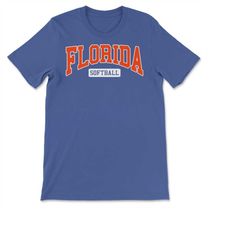 florida softball classic retro style softball player t-shirt, sweatshirt & hoodie