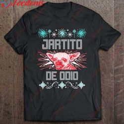 chihuahua puerto rico ugly christmas sweater navidad boricua t-shirt, plus size womens christmas shirts  wear love, shar