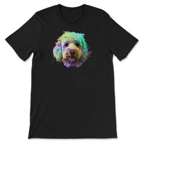 cute watercolor labradoodle goldendoodle bernedoodle doodle lover t-shirt, sweatshirt & hoodie