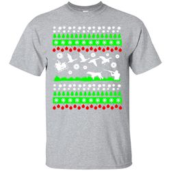 funny hunting duck christmas shirt