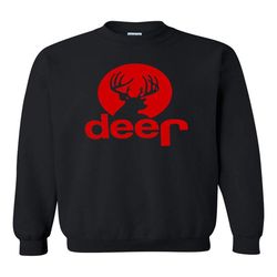jeep sweatshirt deer hunting buck shirt unisex crewneck sweatshirt tee