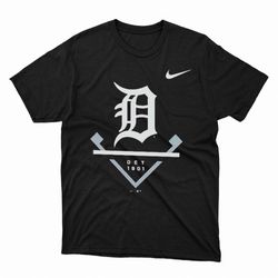 detroit tigers nike icon det 1901 tee shirt, hoodie