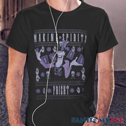 disney ugly christmas sweater tinker bell girls t-shirt