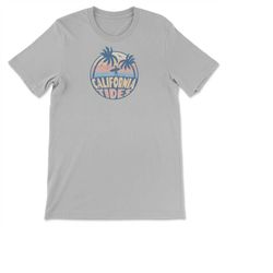 vintage california tides retro surfing and paddle boarding california beaches t-shirt, sweatshirt & hoodie
