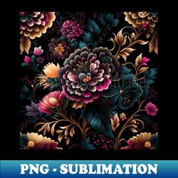 Rose pattern - High-Quality PNG Sublimation Download - Fashionable and Fearless