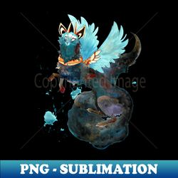 Galaxy Cat Dragon - Digital Sublimation Download File - Perfect for Sublimation Mastery
