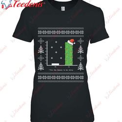 christmas carol math bar graph ugly shirt, family christmas shirts  wear love, share beauty