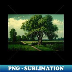 Oil Landscape claude Monet - Nature - Exclusive Sublimation Digital File - Perfect for Sublimation Mastery