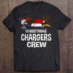 christmas chargers crew t-shirt, christmas t shirts funny wear love, share beauty