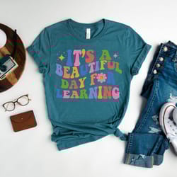 teacher shirt, it's a perfect day for learning tee, teacher team shirt, learning shirt, teach love inspire shirt, teache