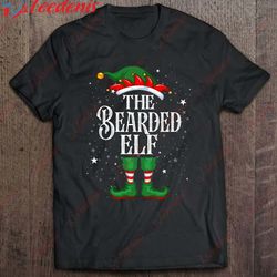 christmas elf riding monster truck boys kids family xmas t-shirt, plus size womens christmas clothing  wear love, share