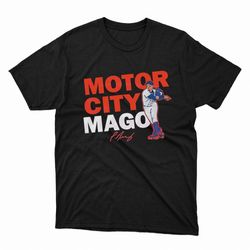 javier baez motor city mago shirt