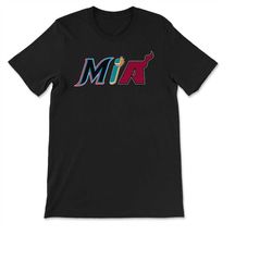miami florida sports fan three letter city abbreviation t-shirt, sweatshirt & hoodie