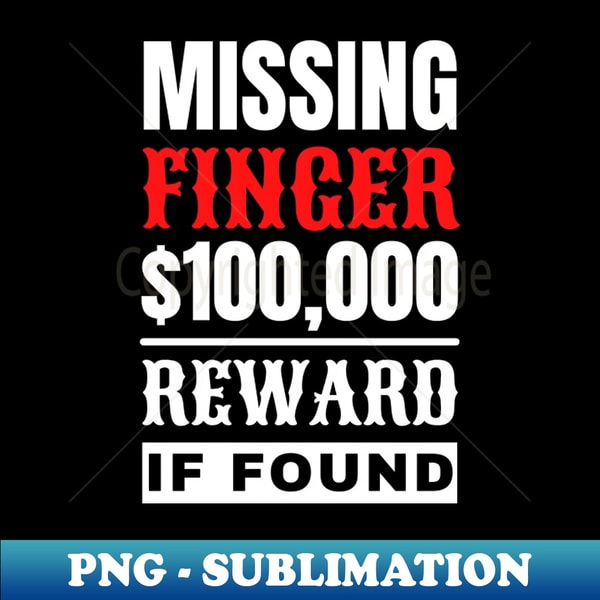 Missing Finger Sticker Lost Finger Amputation Finger Amputee Amputee Humor Amputee | Inspire ...