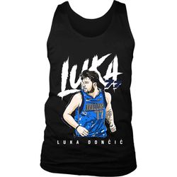 luka doncic dallas 77 men&8217s tank top