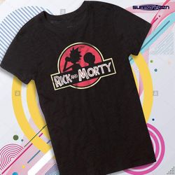 Jurassic Rick And Morty Women&8217S T Shirt