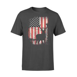 deer hunting flag &8211 standard t-shirt