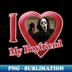 scream ghost boyfriend - png sublimation digital download - bring your designs to life