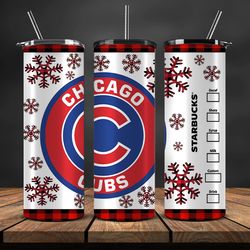 chicago cubs png,christmas mlb tumbler png , mlb christmas tumbler wrap 21